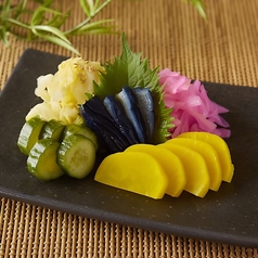 漬物盛り合わせ