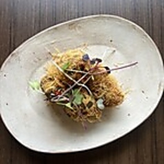ささみの磯辺カダイフ揚げ