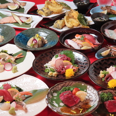 魚ときどき焼きもの ふたみのコース写真