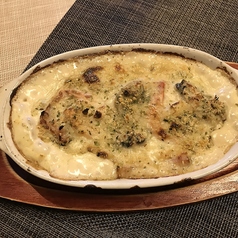 カキとエビのチャウダークリームドリア