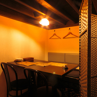 半個室テーブル席♪