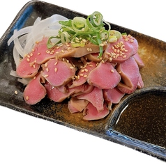 朝引き鶏の砂肝塩ゴマ油