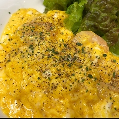 ぷりぷりエビのとろとろ玉子