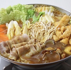 ★霧島黒豚と薄揚げのカレー鍋