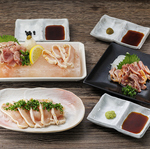 きめ細かく歯ごたえのある肉質「奥州 美鶏」をたたきで仕上げました。