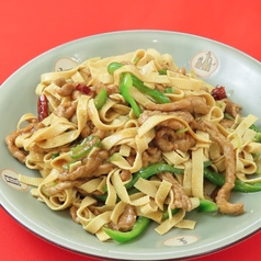 豆腐皮炒め
