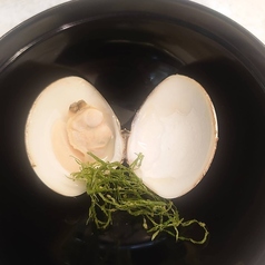 蛤のお吸い物