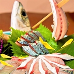 名物サバの活け造り！贅沢に4種類の食べ方！刺身！炙り刺し！！胡麻サバ！！しゃぶしゃぶ！！！