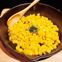 コーンバター/にんにく爆弾