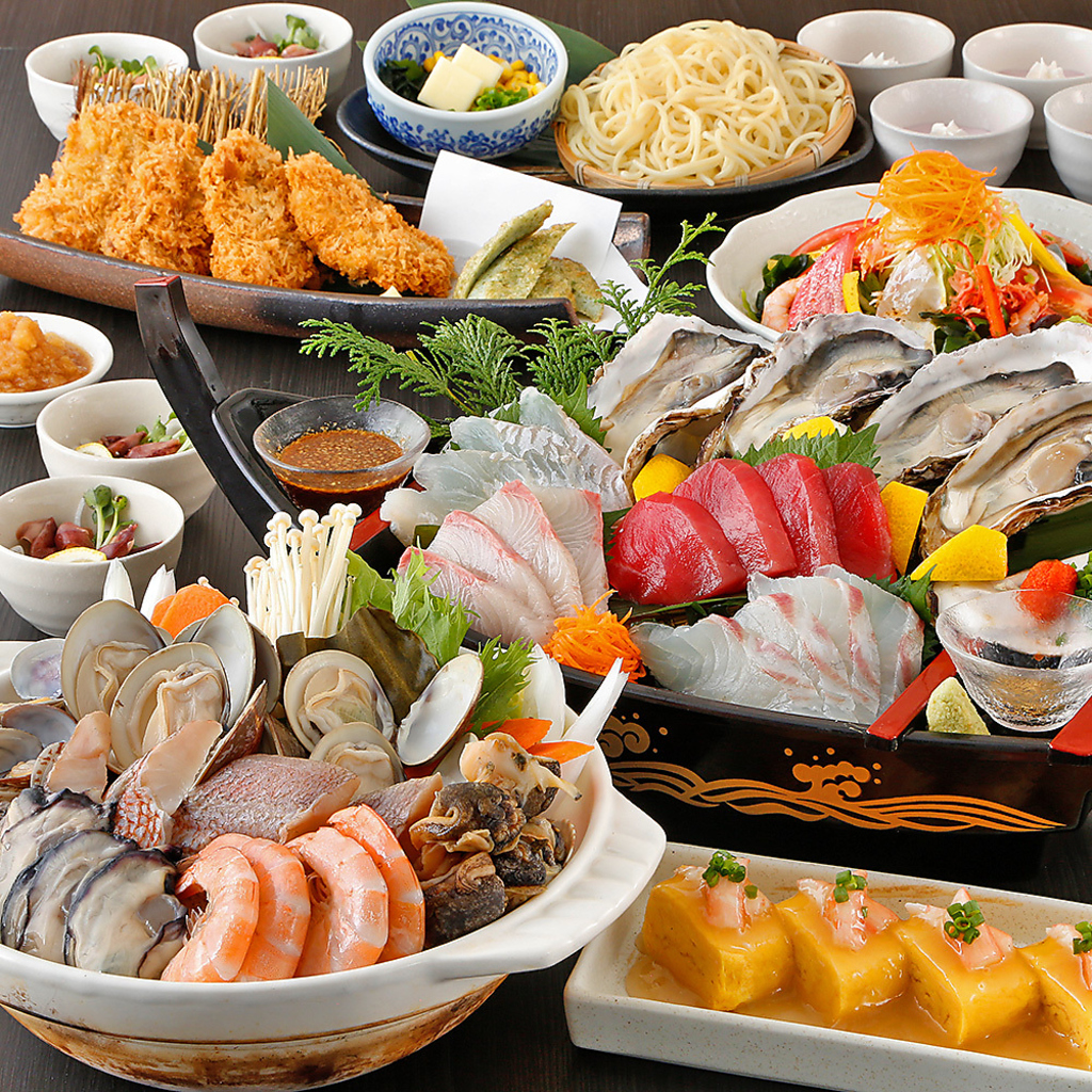 ご宴会コース各種！旬の味覚が味わえる季節替わりのコースがおすすめ★