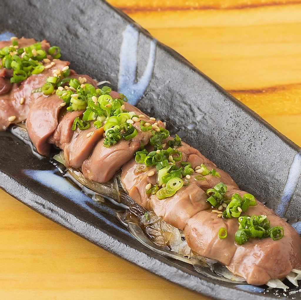 【おすすめ料理】低温調理 鶏のレバ刺し