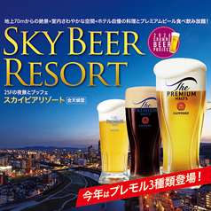 25F SKY BEER RESORT スカイ ビア リゾートのおすすめポイント1