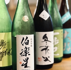 都度入れ替わる日本酒!季節酒もあります