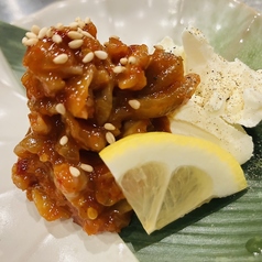 チャンジャクリームチーズ