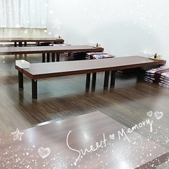 6名席（接合可）*8席＝48名宴会利用可能最大48名利用可能な広い座敷