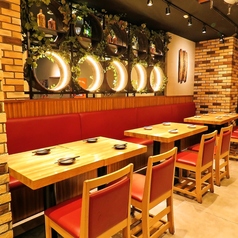 最大28名様！離れた区画で団体様も安心♪