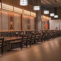 【大規模宴会もお任せ】大人数で盛り上がる貸切空間