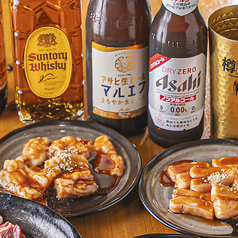 焼肉を彩る、豊富なドリンクメニュー