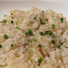 ポルチーニのチーズリゾット