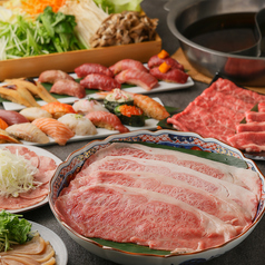 寿司としゃぶしゃぶ　No.8　梅田店のコース写真