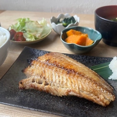 縞ほっけ開き定食