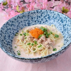 【夏限定冷製】明太子クリームとツナの冷製パスタ