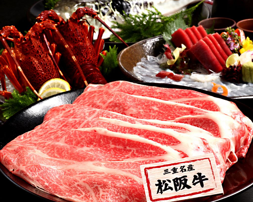 最高峰松阪牛をすき焼・しゃぶしゃぶで。旬のふぐの個別刺身盛も付いて3時間飲み放題付きで6500円！