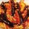 麻婆茄子／鶏肉とキャベツの味噌炒め
