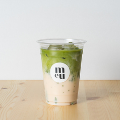 宇治抹茶アーモンドラテアイス