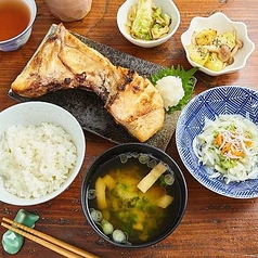 ぶりかま塩焼き定食