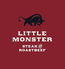 リトルモンスター LITTLE MONSTER ステーキ&ローストビーフのロゴ