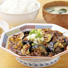 [花椒]麻婆茄子定食