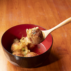 揚げ出汁たこ焼き