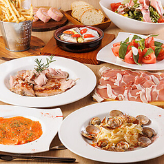 肉&生ハム 隠れ家バル ボノボ 飯田橋のコース写真