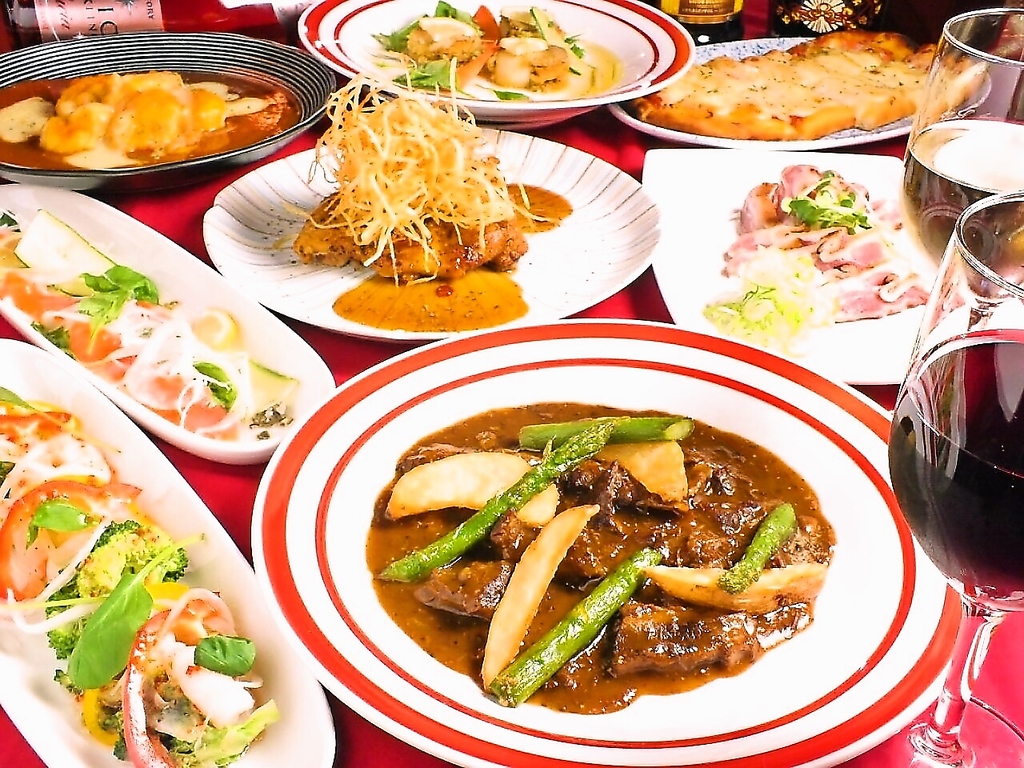 【日～木限定！】30名以上＆3000円以上のコースご予約でお得！団体割もございますので、各種宴会に◎