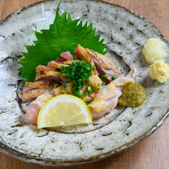 地鶏刺身