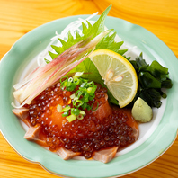 鮮度抜群の「本日の鮮魚」を心ゆくまで堪能