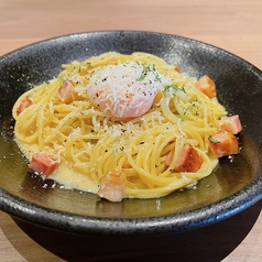 温玉カルボナーラ