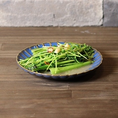 にんにく青菜炒め