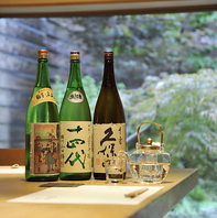 日本酒に陶酔するひと時をお楽しみ下さい…