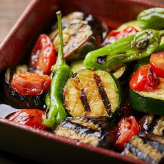 グリル野菜のバルサミコマリネ