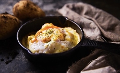 ガーリックベーコンポテトのチーズ焼き