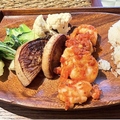 料理メニュー写真 ガーリックバターシュリンプ・コンボ