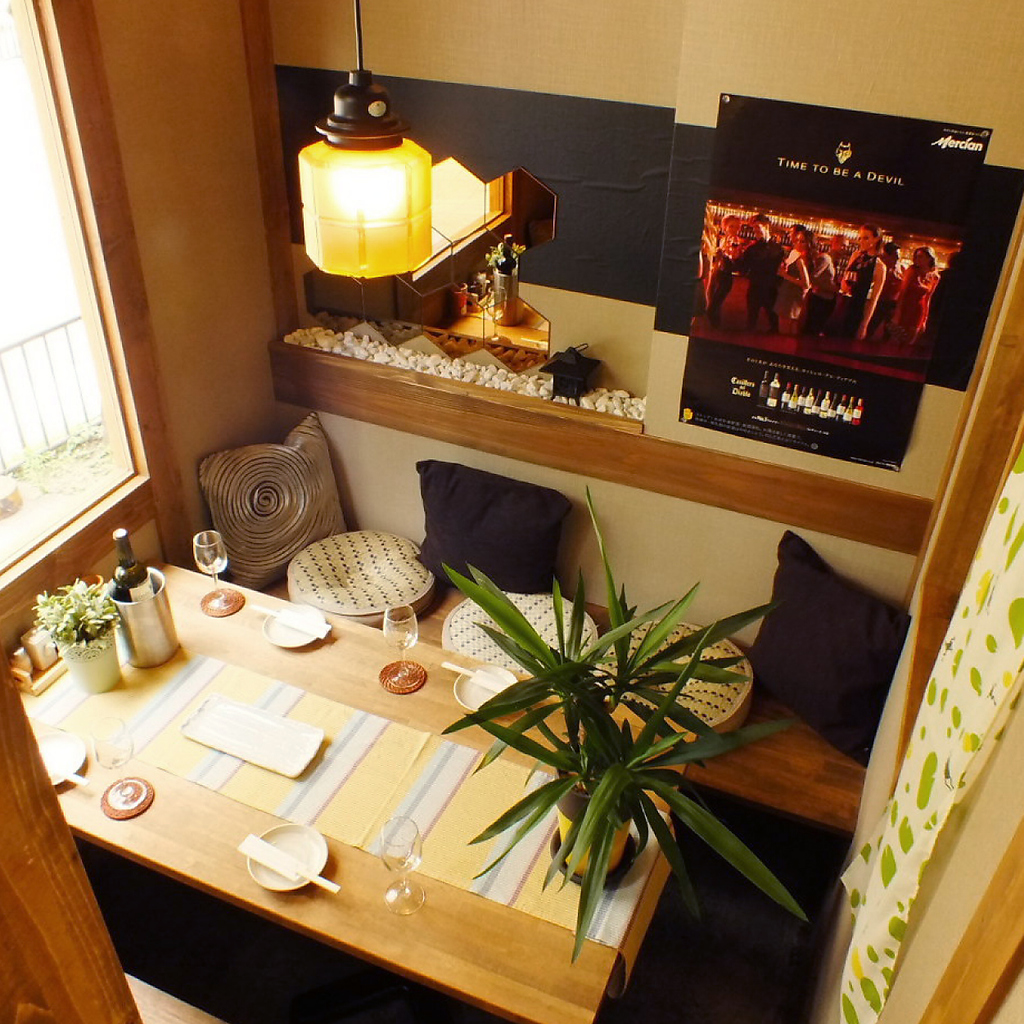 個室は6名様までOK★ファミリー・ママ会・女子会にぴったり♪