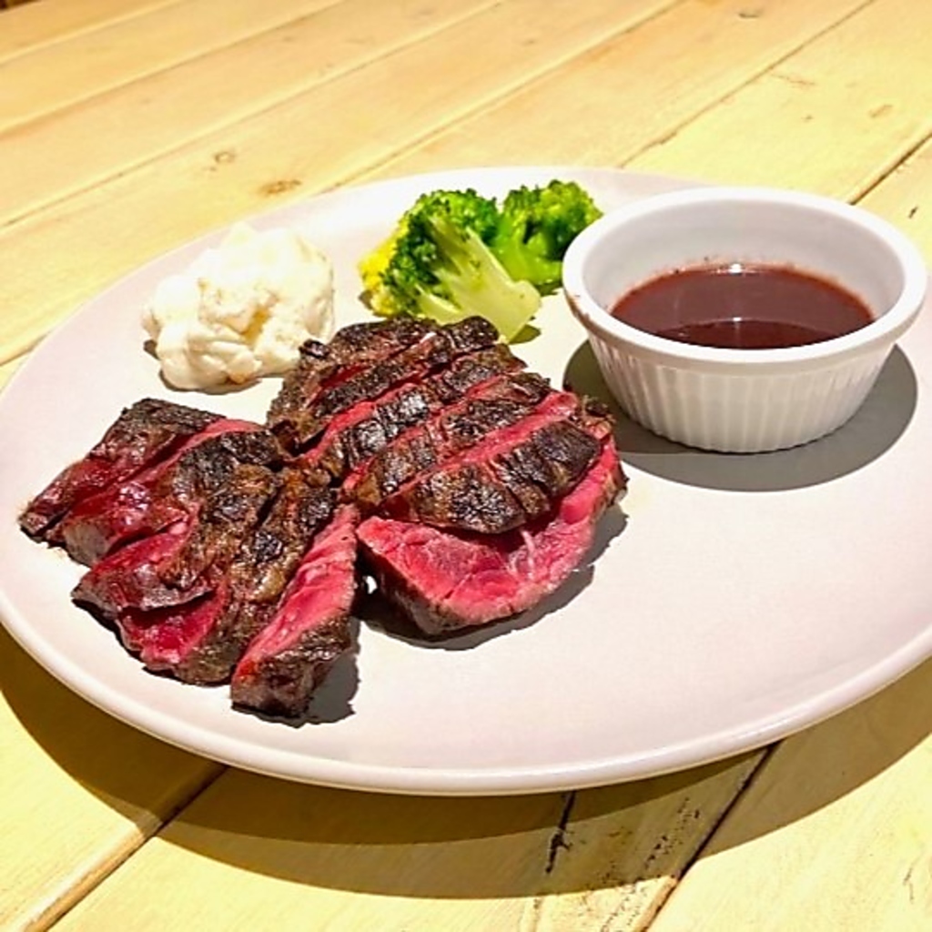 【温】牛のサガリステーキ(約150g)