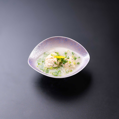 鶏白湯つくねスープ