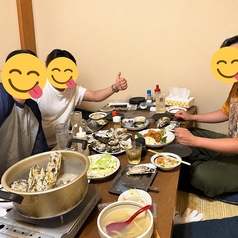 仲間内でのご利用ありがとうございます、個室でごゆっくりお過ごしください