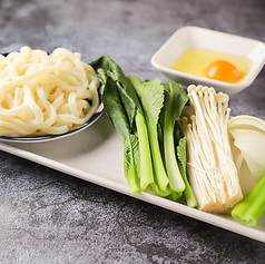 すき焼きうどんセット