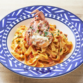 料理メニュー写真&nbsp;渡り蟹とズワイ蟹の濃厚トマトクリームパスタ