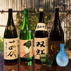 日本酒が自慢です！